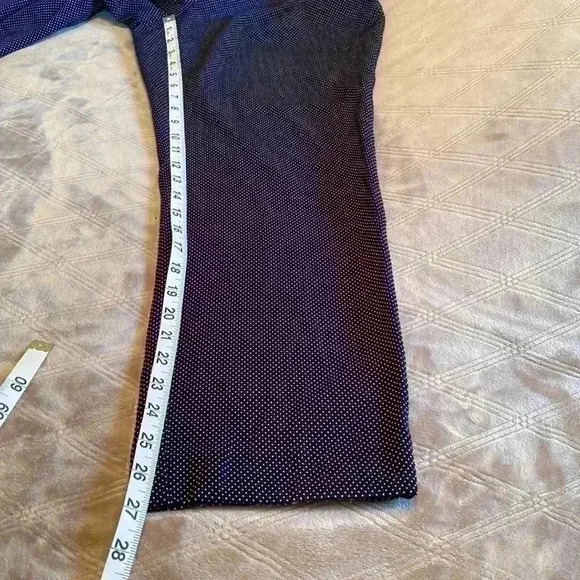 Ann Taylor Signature Black Pants with White Dots in Size 10. - Picture 6 of 9